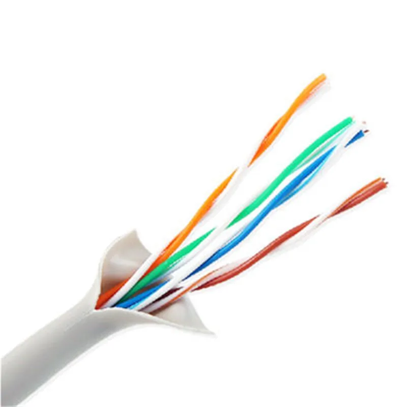 

High-speed super five network cable with crystal head network cable jumper finished products Gigabit home network cable gd03