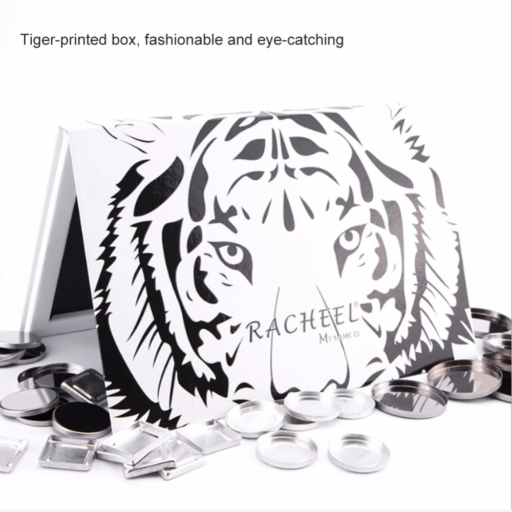 

Empty Magnetic Eyeshadow Cosmetics Palette DIY Eyeshadow Blush Powder Empty Makeup Mirror Box Cosmetic Containers