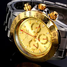 Mens Watches Top Brand Luxury Automatic Mechanical Watch Clock Jaragar 2016 New Series Auto Date Golden