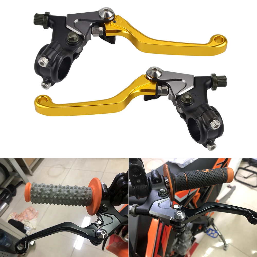 Короткие тормозные рычаги сцепления для Suzuki DR100 125 200 250 370 400 500 DS100 50 PE175 TS90/100 Honcho и т.