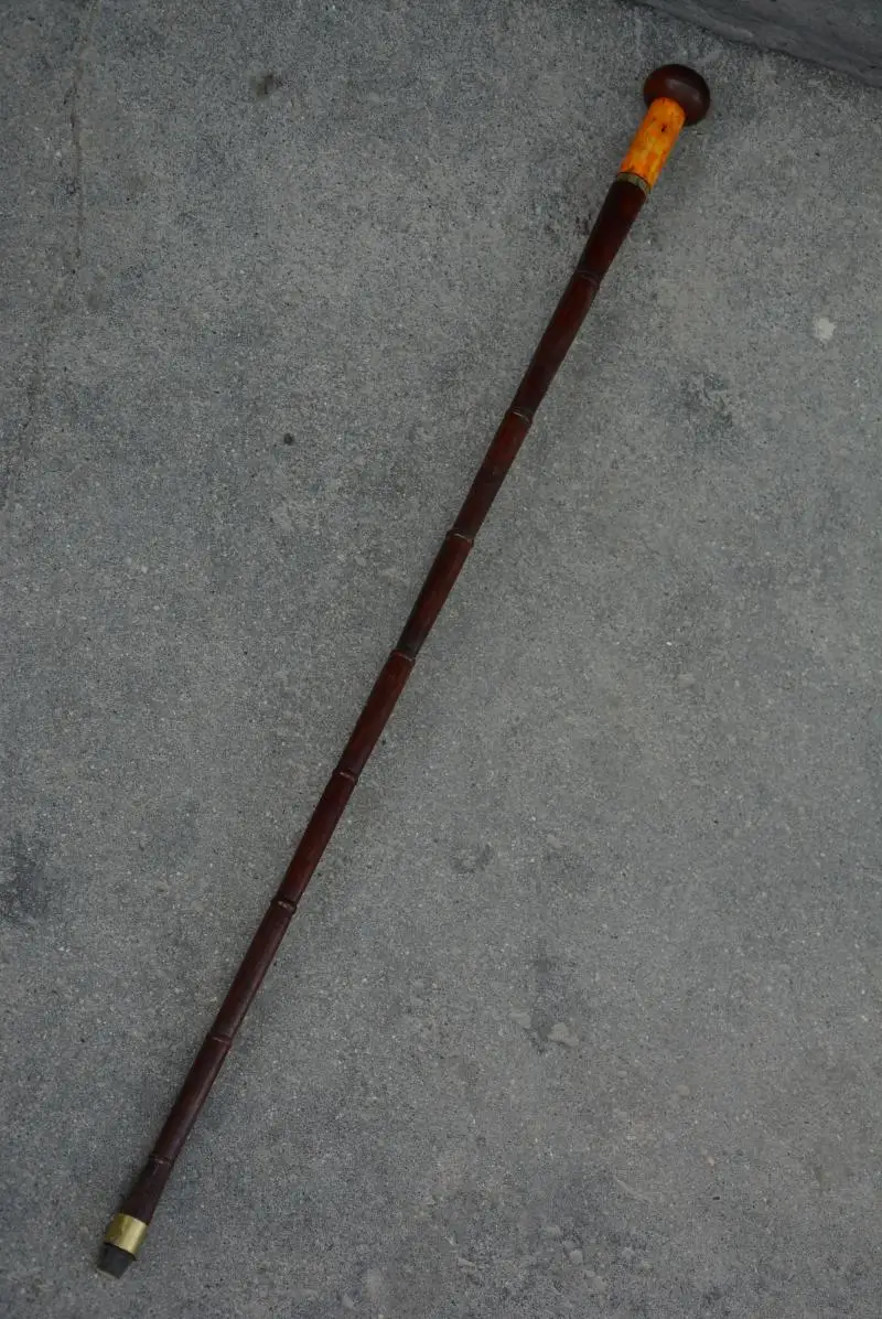 Rare Old Chinese wooden Cane \walking stick Ebony #12 best collection&ampadornmen | Дом и сад