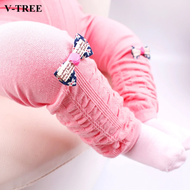 Baby Girls Bow Tights Newborn Cotton Pantyhose Infant Lace Stockings Clothes For Kidsin Tights