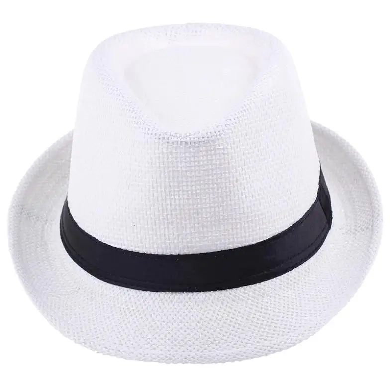 1 шт., модная женская и мужская одежда унисекс, Мужская Гангстерская шляпа, летняя пляжная шляпа, соломенная Панама, шляпа от солнца