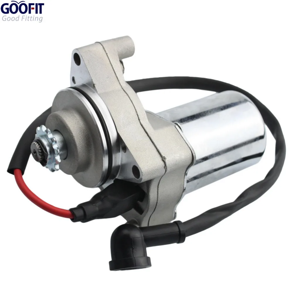 GOOFIT 3 болта 12 зуб электрический стартер Топ для 50cc 70cc 90cc 110cc 125cc Quad велосипеды грязи