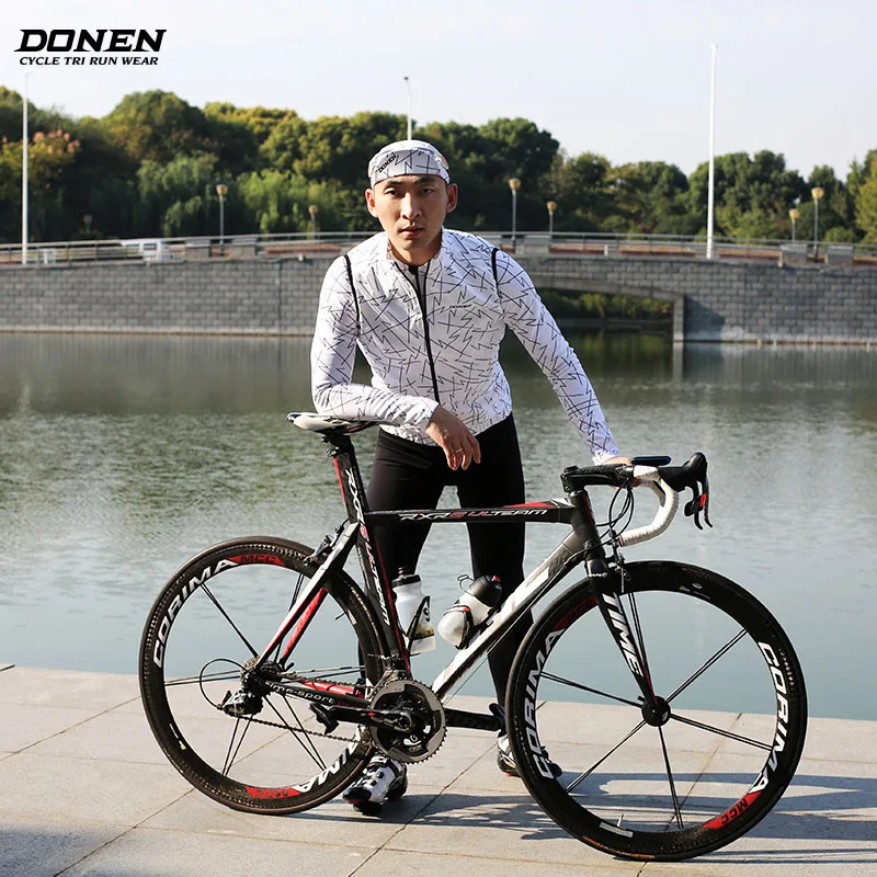 Куртка для велоспорта DONEN флисовая рубашка с длинным рукавом езды на велосипеде