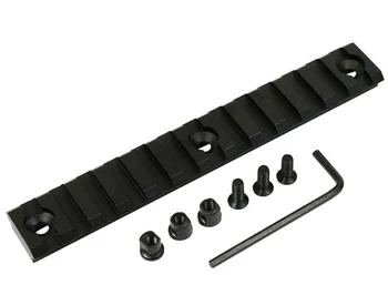 

Funpowerland Tactical Rifle Scope Mount keymod Weaver Picatinny Accessory Rail Hunting Shooting Military Shortgun Accessory rail