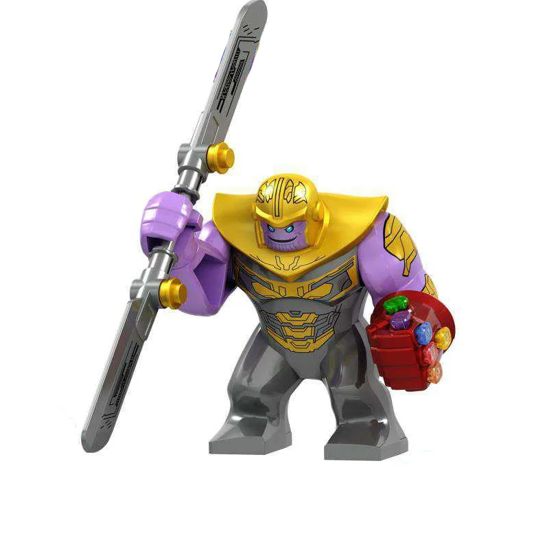 

New Marvel Avengers Super Heroes Iron Man Hulk Big Action Figures venom Building Blocks Toys for Children gifts