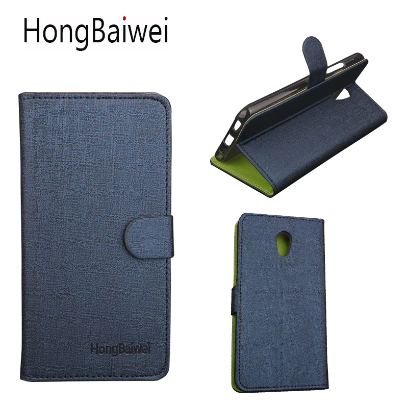 

HongBaiwei for Meilan 5 Case Cover Leather Fashion Hit Color Flip Luxury Wallet Phone Bag Case for Meilan 5 Card Holder Case