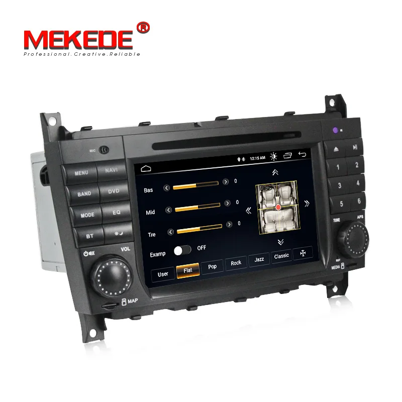 Best Hot selling!Mekede android8.1 Car multimedia car gps dvd player for Mercedes Benz Sprinter C Class W203 C200 Viano Vito CLK W209 3