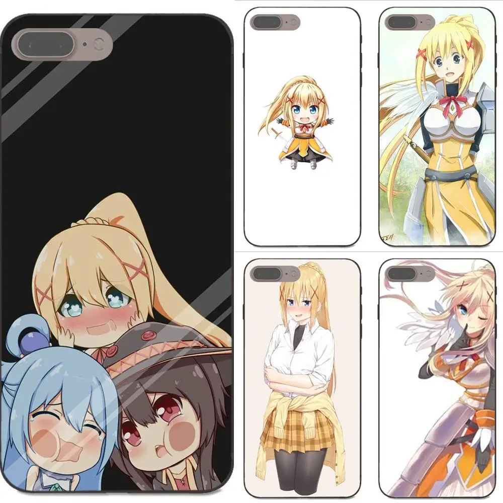 Аниме Сексуальная девушка темнота Konosuba для Huawei Honor Enjoy Mate Note 6s 8 9 10 20 Lite Play Pro P Смарт