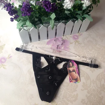 

Sexy Women Cotton G String Thongs Low Waist Sexy Panties Ladies' Seamless Underwear Black