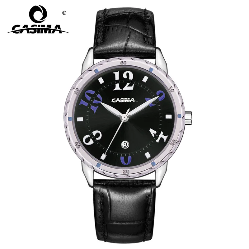 Luxury Brand Watches Women Fashion Casual Beauty Fancy Women's Quartz Wrist Watch Waterproof 50m Leather Strap CASIMA#3008