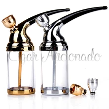 Zobo Silber & Tragbare Mini Acryl Wasser Pfeife Shisha Shisha Bicirculation Filter Zigarettenspitze Dropshipping