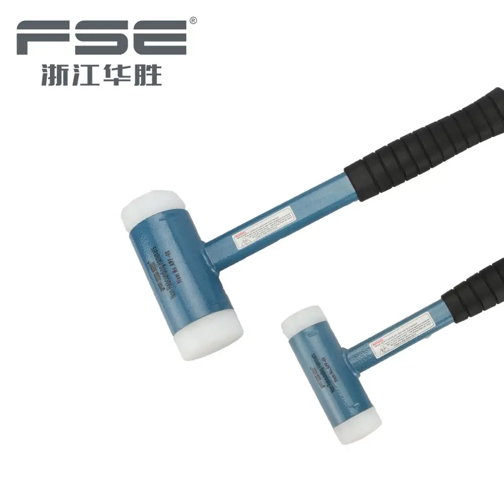 FSE APF не отскок макромолекулярная пластиковая составная стальная ручка молотка, головка молотка сменная, без повреждений после молотка