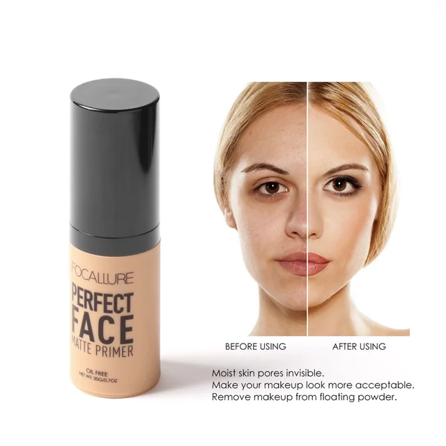 FOCALLURE 2018 Face Primer Makeup Hydrating Concealer Base Contour Oil