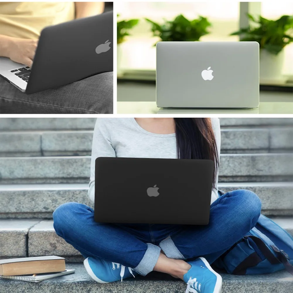 Для Macbook Air 11 12 15 Pro retina 13," A1278 15,4" A1286 для Mac book Pro 13 15 A1989 A1990 A1932 матовая Прочный чехол для ноутбука