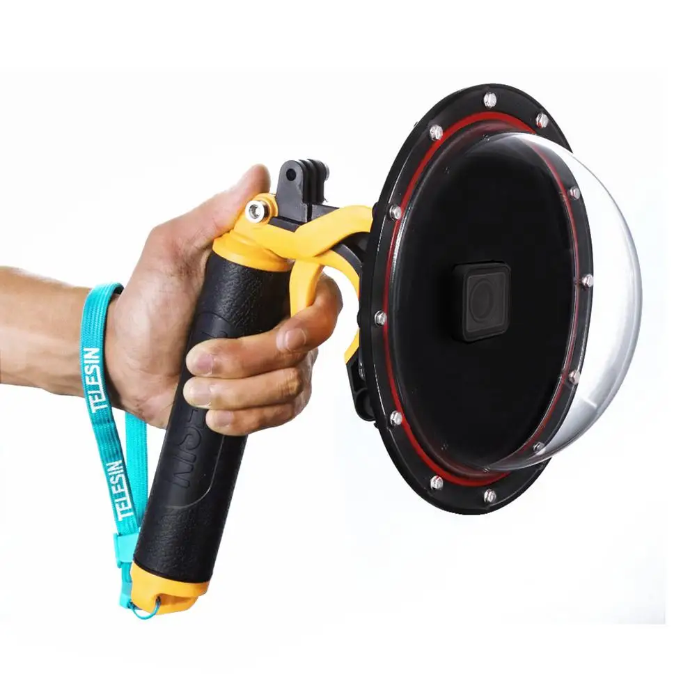 

Diving Waterproof Dome Lens Case Cover with Trigger for GoPro Hero 5/6/7 Camera Diving Waterproof Dome Lens Case