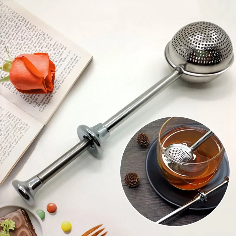 

Mesh Tea Strainer Stainless Steel Tea Infuser Reusable Metal Tea Bag Filter Loose Leaf Tea Strainer for Mug Teapot Teaware