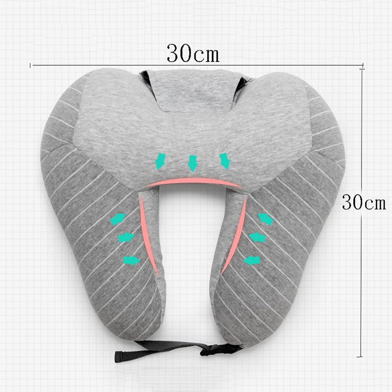 HMUNII, модные u-образные автомобильные подушки для шеи+ маска для глаз, клетчатая поясная подушка, подушка для путешествий, подушка для самолета, автомобиля, офиса, аксессуары для путешествий