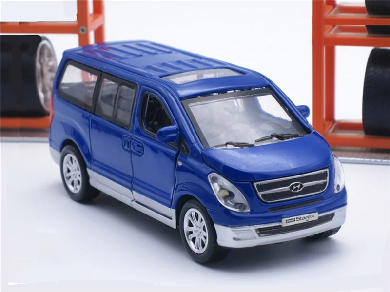 1/38 hyundai Starex Diecasts модель игрушечных автомобилей Литье металла сплава Ван игрушки автомобиль для детей