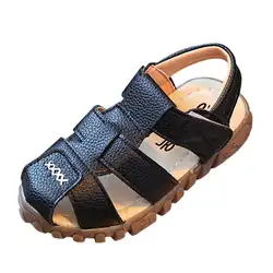 Shaunyging #5002 детские модные кроссовки для мальчиков девочек летние повседневные сандалии обувь