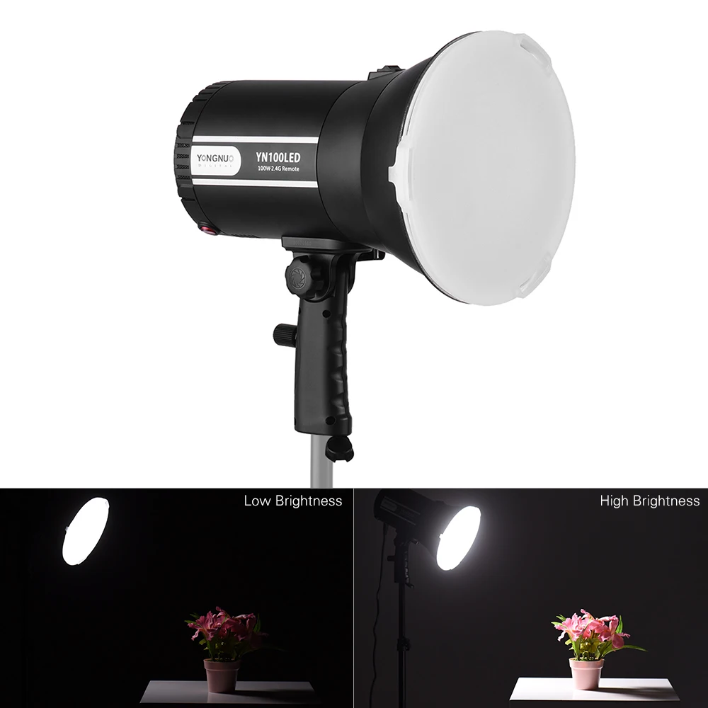 YONGNUO-YN100-LED-Video-Light-100W-Sun-Light-5500K-2-4G-Wireless-Remote-Control-Photography-Light (3)