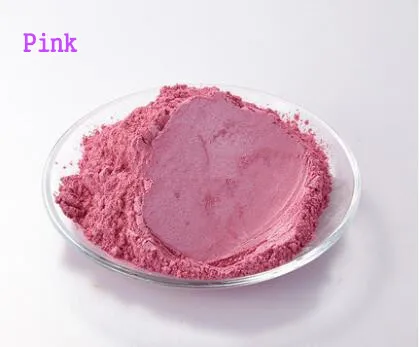 21 цвет 50 г дополнительно перламутровый порошок пигмент Автомобильная Краска Лак для ногтей слюда блеск для ногтей жемчужная пудра краска мыло пигмент - Цвет: Pink