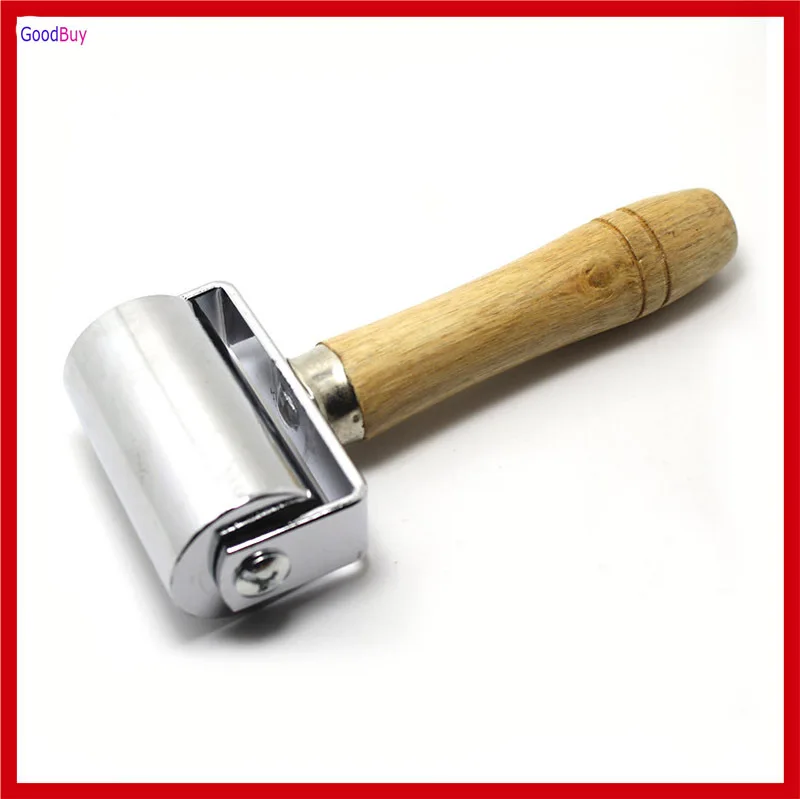 New Metal Leather Leathercraft Press Roller Leather Stitch Edge Flatten