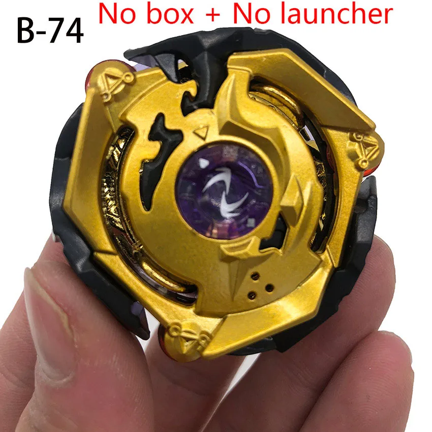 Верхние пусковые устройства Beyblade B-134 игрушки Арена Bey Blade Achilles Bable Fafnir Phoenix Blayblade Blade - Цвет: B74  no Launcher