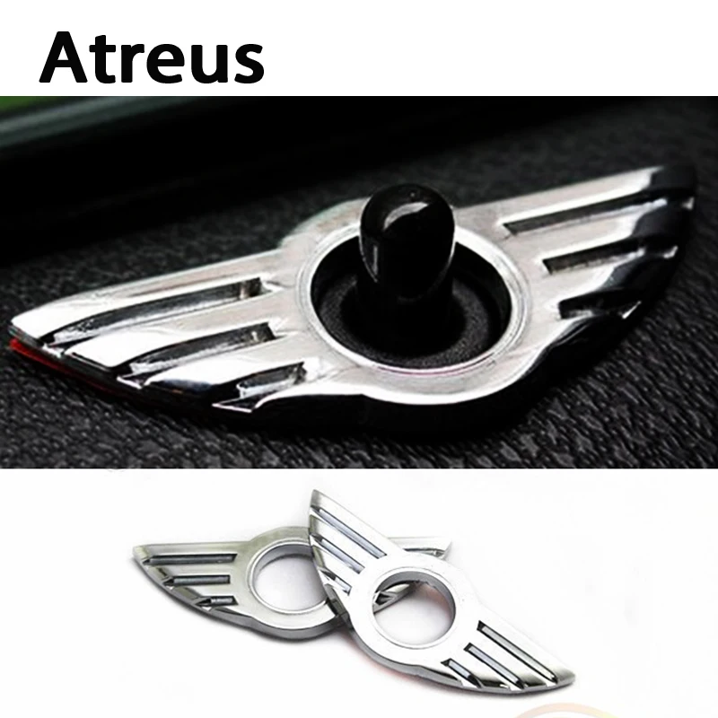 Atreus 1 шт. для Mini Cooper Countryman R56 R50 R53 F56 F55 R60 R57 автомобильные аксессуары дверной замок эмблема на крыло значок наклейки