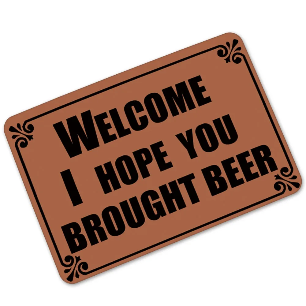 

Humorous Letter home Doormat for Entrance Door Welcome Floor Mats Hallway Living Room Bathroom Kitchen Carpet Indoor/Outdoor