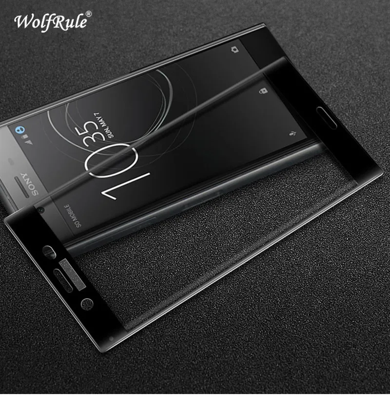 Для стекла Sony Xperia XZ защита экрана закаленное стекло для полное покрытие пленка