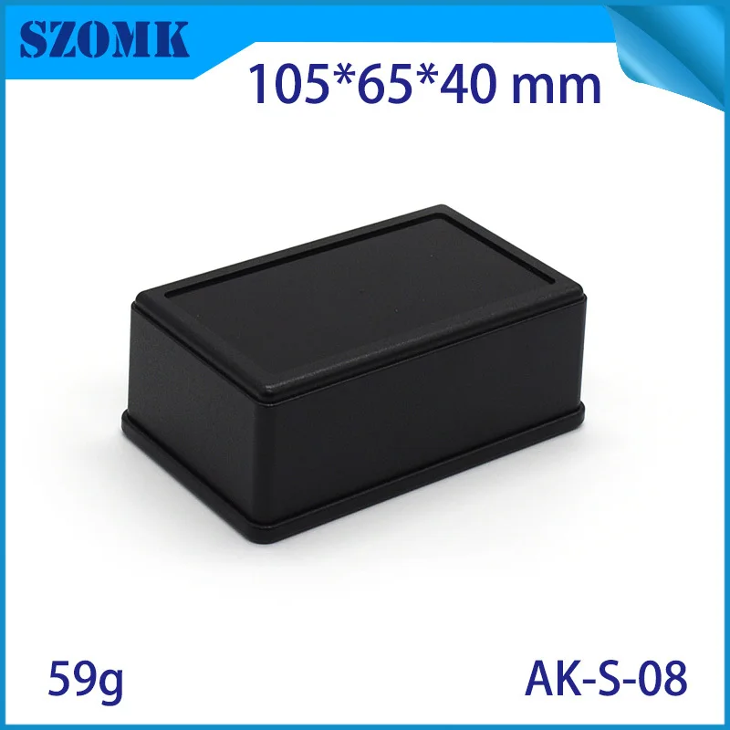 plastic enclosure for electronics control box szomk diy enclosure junction box plastic housing small abs instrument enclosure distribution box black plastic box enclosure electronics case   (2).jpg