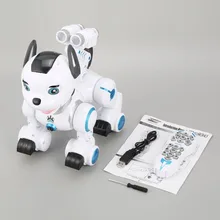 

K10 Smart RC Dog Dance Head Spin Blink Patrol Remote Control intelligent Robot Dog Electronic Pet Toy Kid Gift