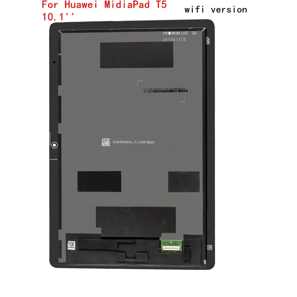 10.1 AAA For Huawei MediaPad T5 LCD Display Touch Screen Digitizer Assembly AGS2 L09 AGS2 W09 AGS2 L03 AGS2 W19 Replacement