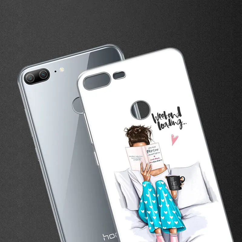 Модный мягкий силиконовый чехол для телефона Huawei Honor 20 20i 10 9 8 Lite 8X 8C 8A 8S 7S 7A Pro View 20