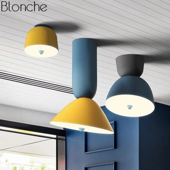 

Nordic Led Ceiling Lights Modern Ceiling Lamp for Living Room Bedroom Home Lighting Fixtures Loft Industrial Art Decor Luminaire