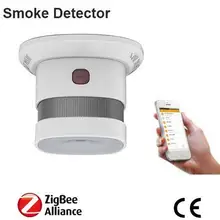 Хороший Смарт безопасности дома zigbee дыма беспроводной датчик Пожарной Сигнализации dxz-zd01