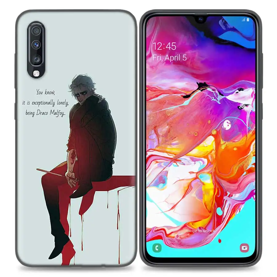 Силиконовый чехол-накладка для samsung Galaxy A50 A80 A70 A60 A40 A30 A20 A20e A10 A9 A8 A7 A6 плюс Примечание 10 9 8 Нарцисса оболочки