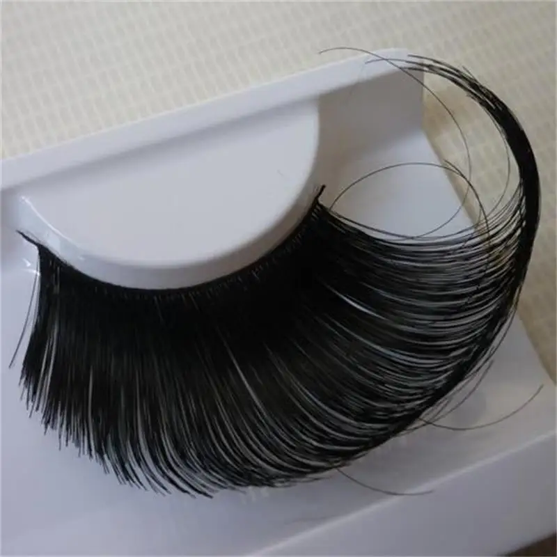 

1 pairs black stage exaggerated winged false eyelashes natural long full strip false lashes makeup tool KZ014