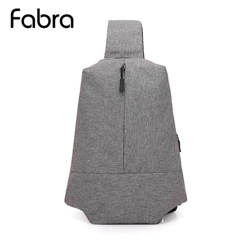 

Fabra Casual Men Chest Bags High Quality Shoulder Bags Male Polyester Messenger Bag Package Small Travel Sling Bag