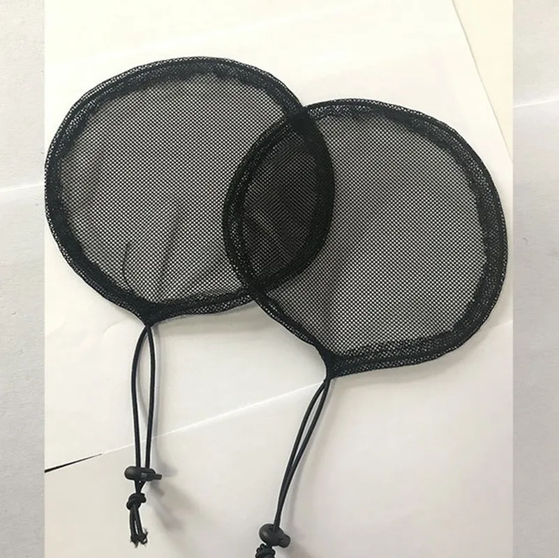 2019 1PC New Wig Caps For Making Ponytail Black Color High Net Guleless Hairnet Hair Bun Net For Women 1Pcs Ponytail Net