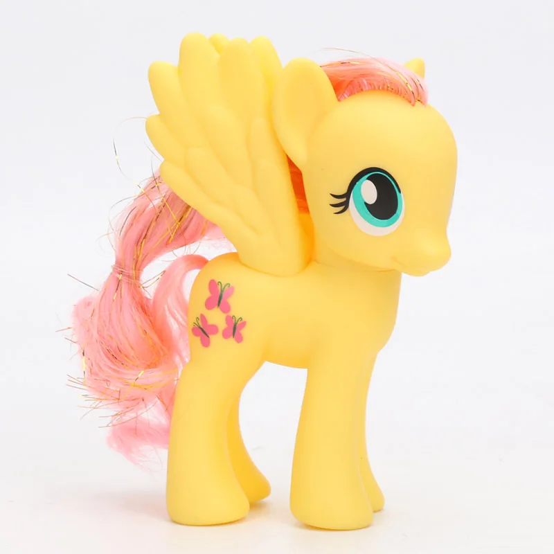 Набор из 3 игрушки My Little Pony 15 см милашка Mark Magic Pinkie Pie Эпплджек Радуга Твайлайт