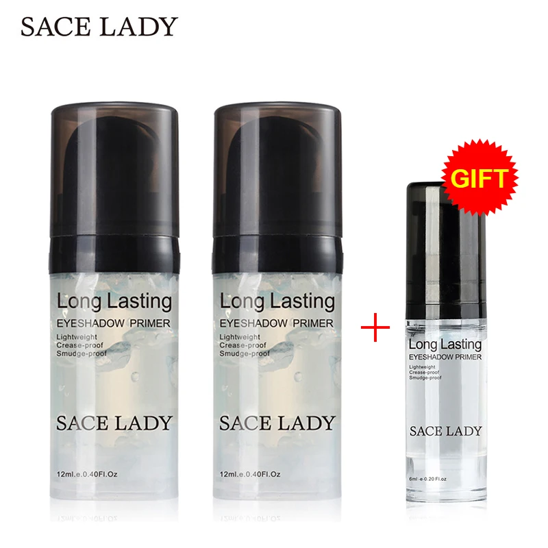 SACE LADY Buy 2 Get 1 база для макияжа праймер глаз жидкие Прозрачные тени основа Праймер