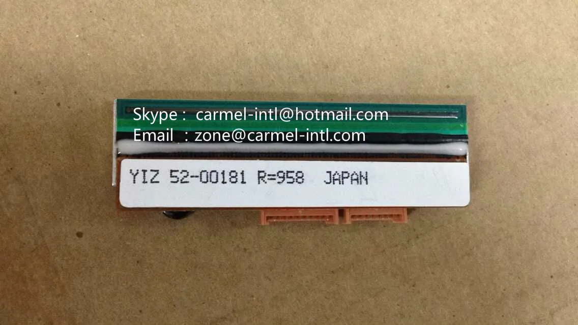 حفر ط SM300 SM100 رأس الطابعة الحرارية 18pin SM100 SM-300 رأس الطباعة لل طابعة الباركود الحرارية طابعة