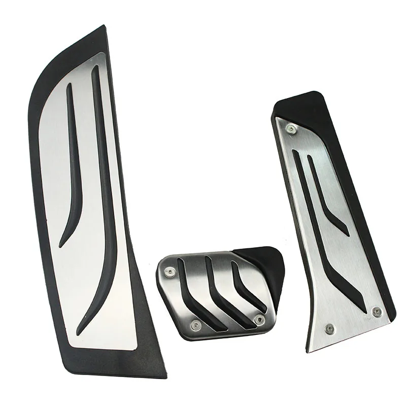 

RHD Stainless Steel Foot Rest Pedals Gas Fuel Brake Footrest Pedal Manual For BMW 1 3 Series F20 F21 F30 F31 F34 GT 318 320i 335