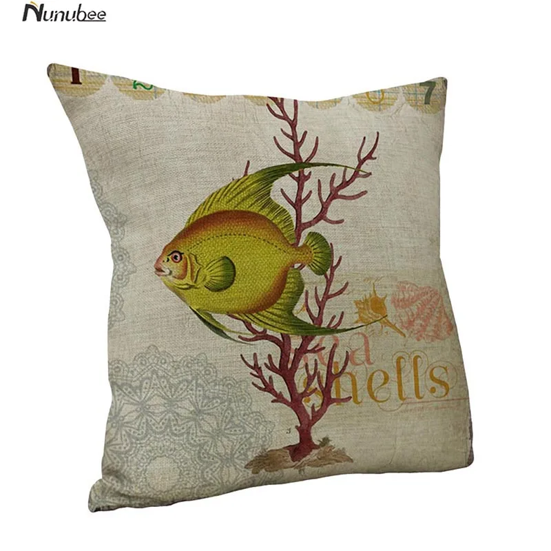 Cotton Linen Square 18&quot Birds and Butterfly Sofa Decorative Cushion Covers Living Room Chair Soft PillowCase Animal Great Gift | Дом и сад