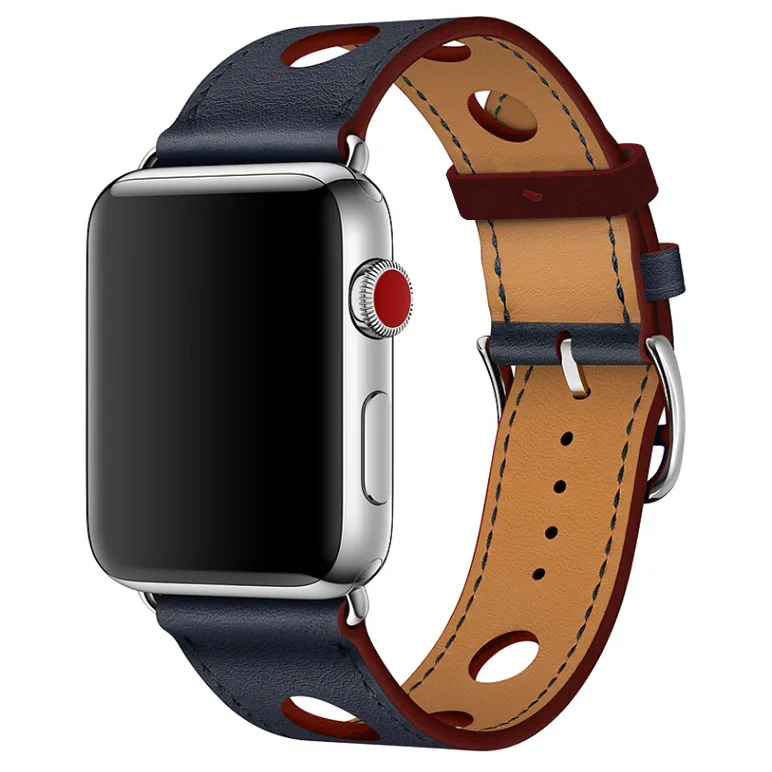              apple series 1 2 3 Leather Strap (8)