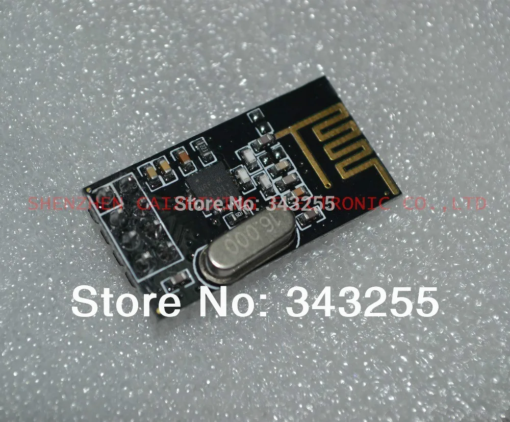 

Free Shipping 10PCS NRF24L01+ wireless data transmission module 2.4G / the NRF24L01 upgrade version We are the manufacturer