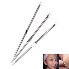 3 шт./компл. палочка для удаления угрей удаления акне экстрактор иглы Набор инструментов MV99